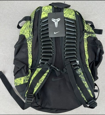 Rare New Kobe Bryant Nike Green Mamba Backpack! Same Day Shipping