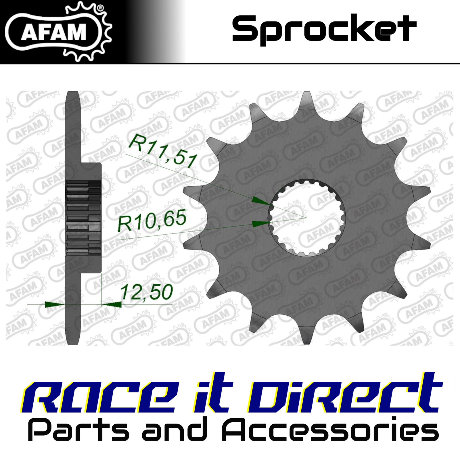 AFAM 21312-14 FRONT 14T, 520