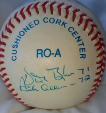 Dick Rich Allen 1972 MVP & HOFer and Vida Blue 1971 MVP/CY Winner 3x WS Champ