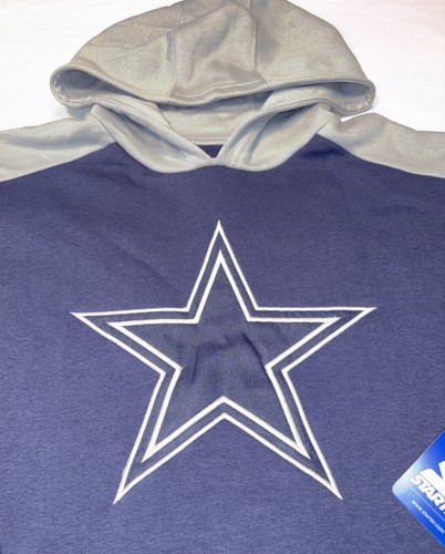 NFL Men's Starter Dallas Cowboys Pullover Hoodie Sweatshirt Size Small FREE SHIP - Picture 3 of 9