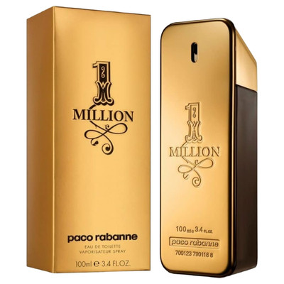 Paco Rabanne 1 Million 100 ml Eau De Toilette EDT Herrenduft für Ihn 