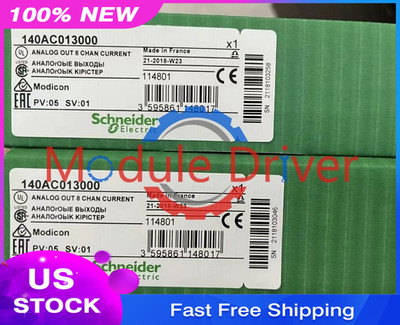 1PCS Schneider 140ACO13000 Modicon Quantum Analog Current Sink Output Module
