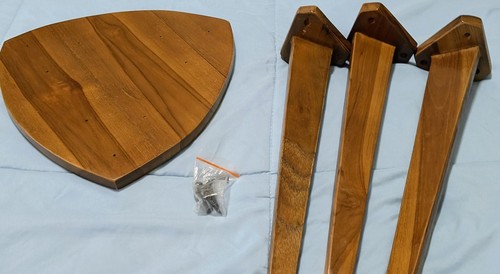 14" Eckdusche Fußstütze - Holz Hocker Sitz zum Rasieren der Beine