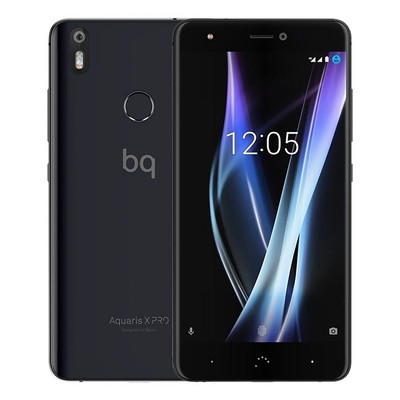 BQ Aquaris X Pro - 64GB - Schwarz (Ohne Simlock) (Dual-SIM)
