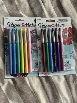 Paper Mate Scented Flair Nature Escape plus 6 Pk Holiday Special Edition