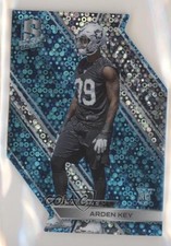 2018 Panini Spectra Rookies Neon Blue Prizm Die-Cut 26/35 Arden Key #152 7l6