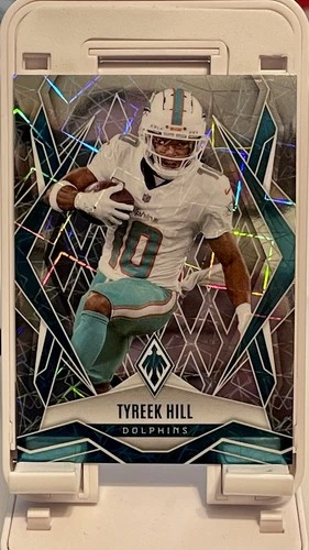 2025 Panini Phoenix Football Silver Lazer Tyreek Hill #43