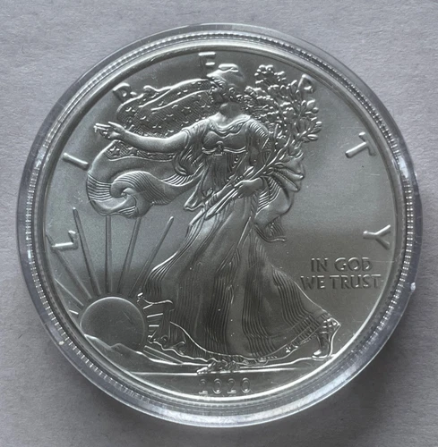 2020 American Silver Eagle Dollar 1 Troy Ounce 0.999 Purity Uncirculated Coin