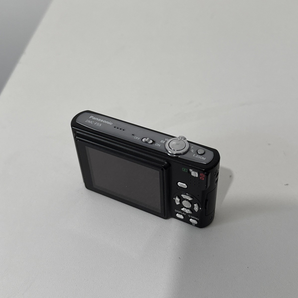 Panasonic Lumix DMC-FS5 10MP compact Digital camera Black TESTED