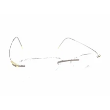 Silhouette 7552 40 6052 Titanium Brown Gold Rimless Eyeglasses Frames 51-19 145