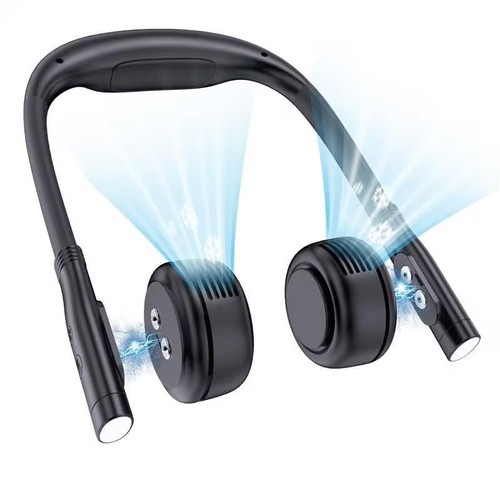 Neck Fan, Portable Neck Fans, Rechargeable Bladeless Fan Neck, 5000mAh Batter...