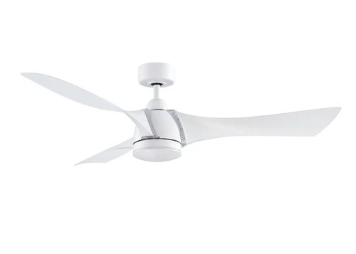 Matte White 56"Ceiling Fan from the Klear Collection - Picture 2 of 2