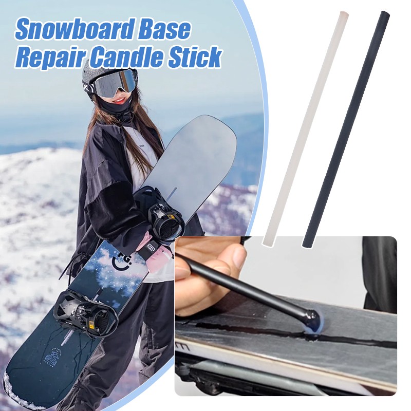 Kit de reparación de snowboard reparación inferior de snowboard accesorio de esquí multiuso barra de cera