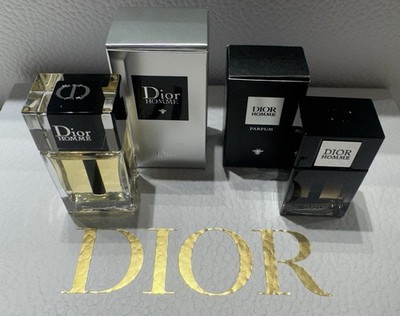 DIOR Homme Mini Set - Dior Homme Parfum MINI 7.5 ML + Dior Homme EDT 10 ML - NIB