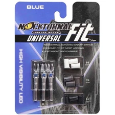 @NEW@ Nockturnal Universal FIT Blue Lighted Nock! NT-314 arrow nocks