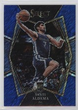 2021-22 Panini Select Premier Level Blue Shimmer Prizm Santi Aldama #101 rf2