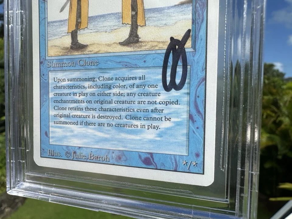 CLONE, ARTIST PROOF, REVISED, 1994 MTG, JULIE BAROH, BAS 10! - Image 4 of 4