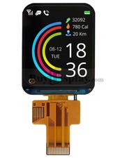 IPS TFT LCD 1.69 inch 240x280 Round Rectangle Capacitive Touch Screen