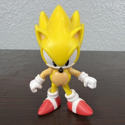 Sega Jakks Sonic The Hedgehog 3'' Classic Super Sonic Action Figure