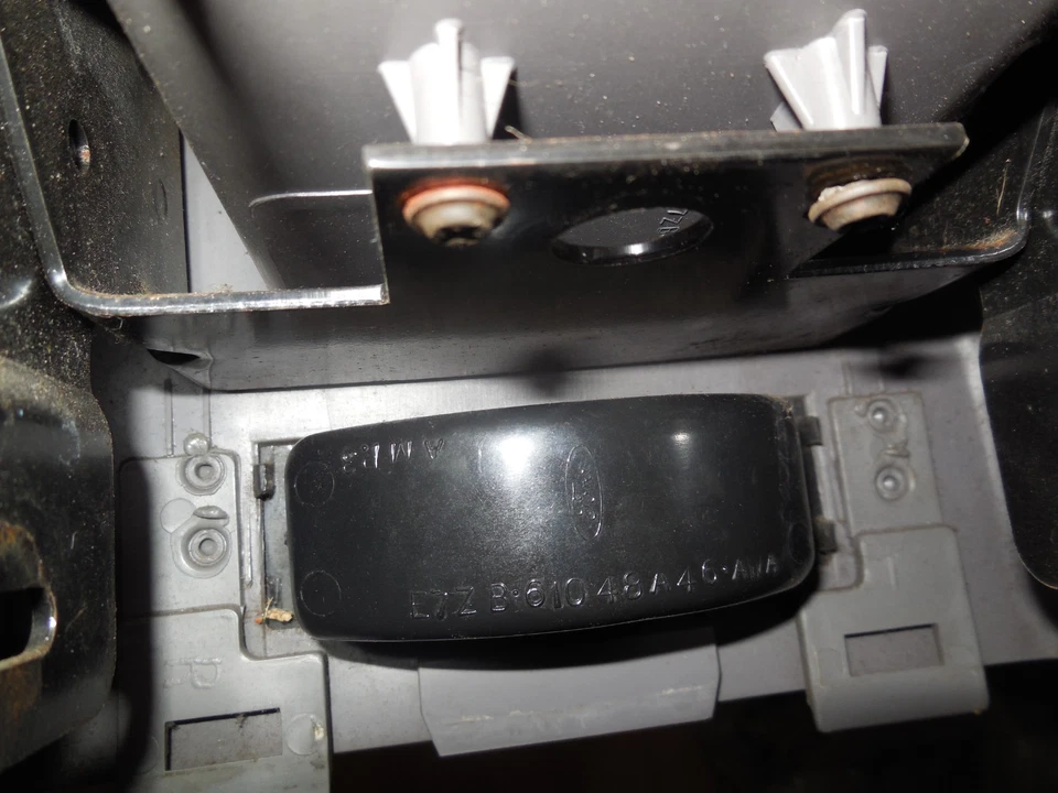 Used Original 1987-1989 Ford Mustang Console - Rear Portion - Image 4 of 4