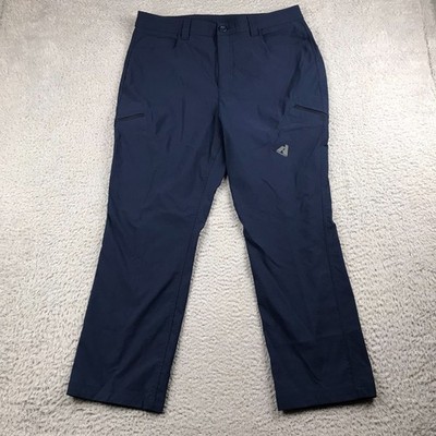Eddie Bauer First Ascent Guide Pro Pants Womens 16 (36x27)Navy Cargo Hiking Camp