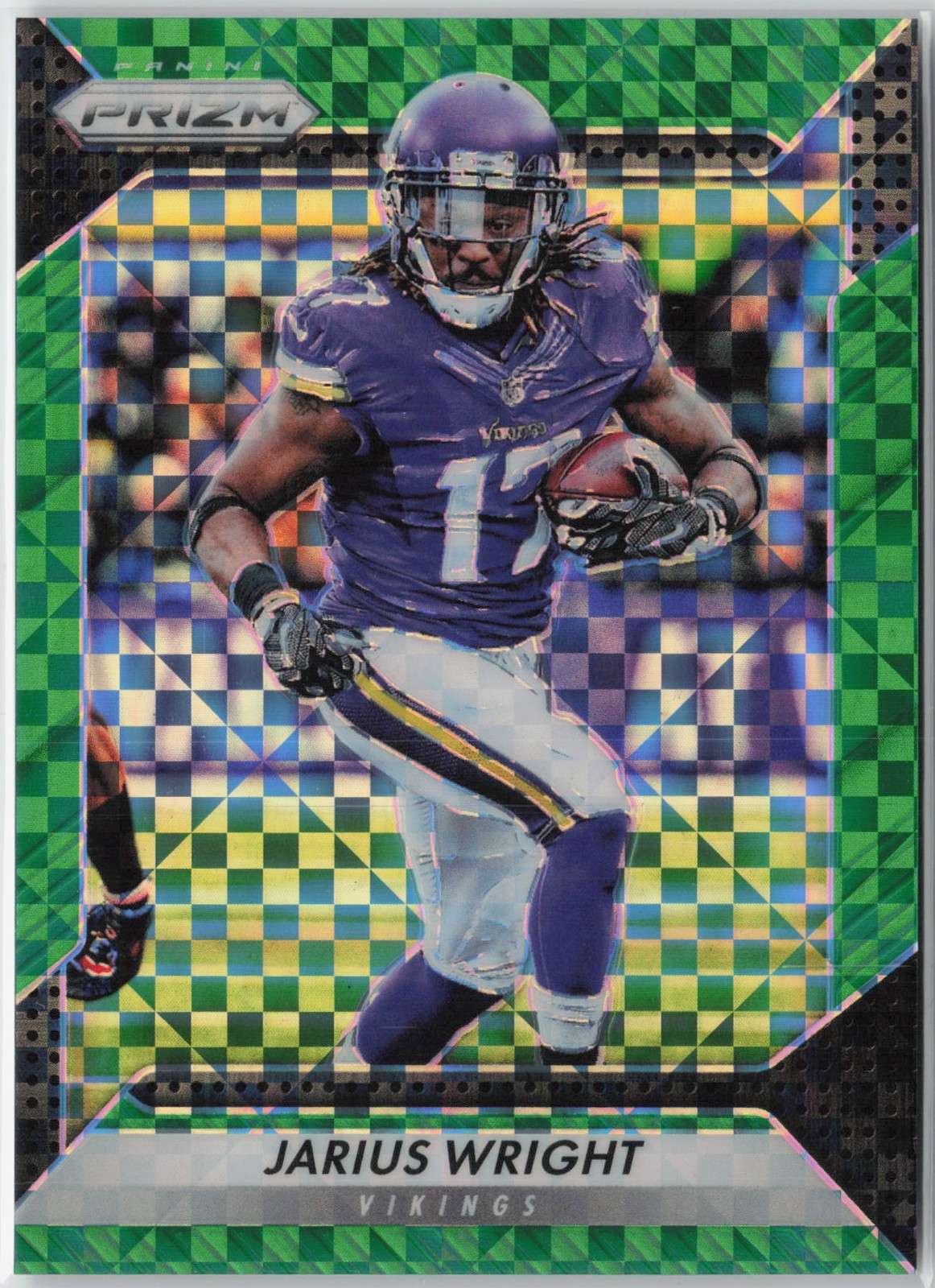 2016 Panini Prizm #179 Jarius Wright Green Power #/49