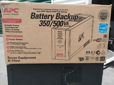 APC by Schneider Electric Battery Backup CS Series BK500 BLK 500VA 300 Watts