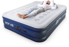 Active Era Premium King Size Air Bed with Built-In Electric Pump and Pillow
