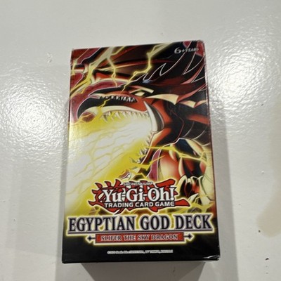 yugioh tcg egyptian god deck Yu-Gi-Oh! Egyptian God Deck Slifer the Sky Dragon by Konami Trading Card  Game