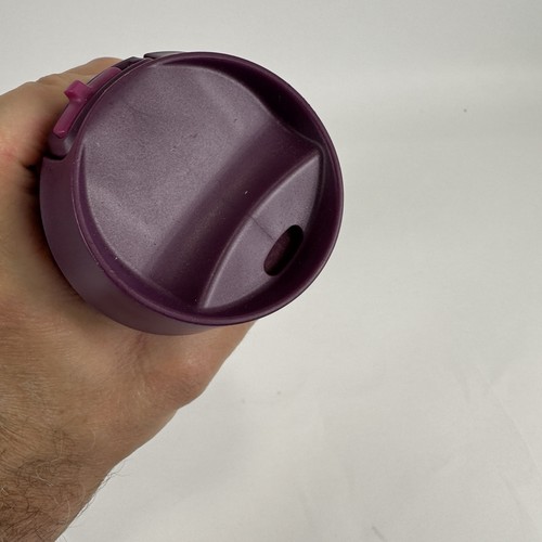 Aladdin 16 Unzen Edelstahl Reisebecher Becher Burgunderrot mit Verschlussdeckel - Bild 8 von 10