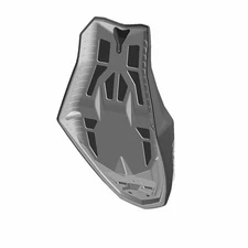 Polaris Seat Assembly, Black/Ghost Gray/Gray [Ghost Gray Side Panel