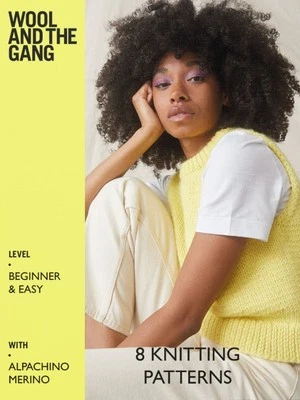 Wool and the Gang 8 Knitting Patterns with Alpachino Merino