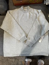 Fear Of God Essentials Relaxed Crewneck Oatmeal Size L New With Tag