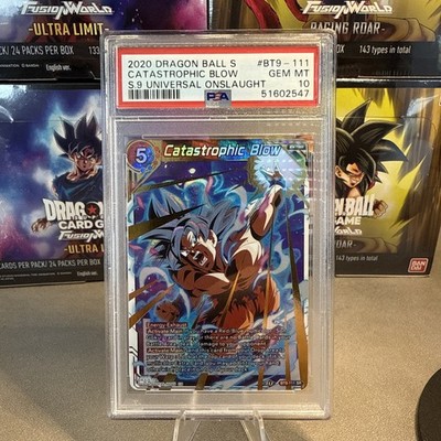 Catastrophic Blow BT9-111 SR - Dragon Ball Super Card PSA 10 Grading Son Goku