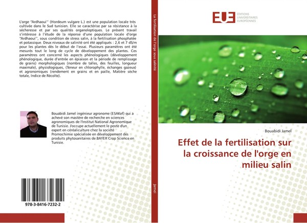Bouabidi Jamel | Effet De La Fertilisation Sur La Croissance De L'orge En...-image