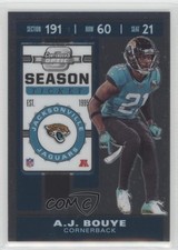 2019 Panini Contenders Optic Season Ticket AJ Bouye #34 uk2