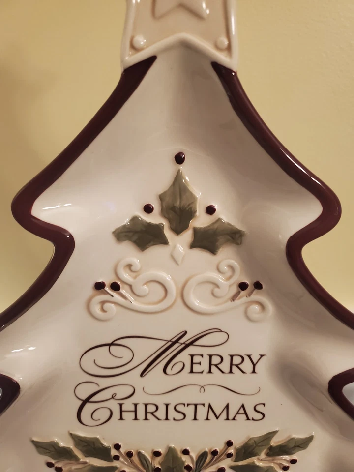 GRASSLANDS ROAD 圣诞树板 "MERRY CHRISTMAS" 顶部明星 — 第 4/4 张图片