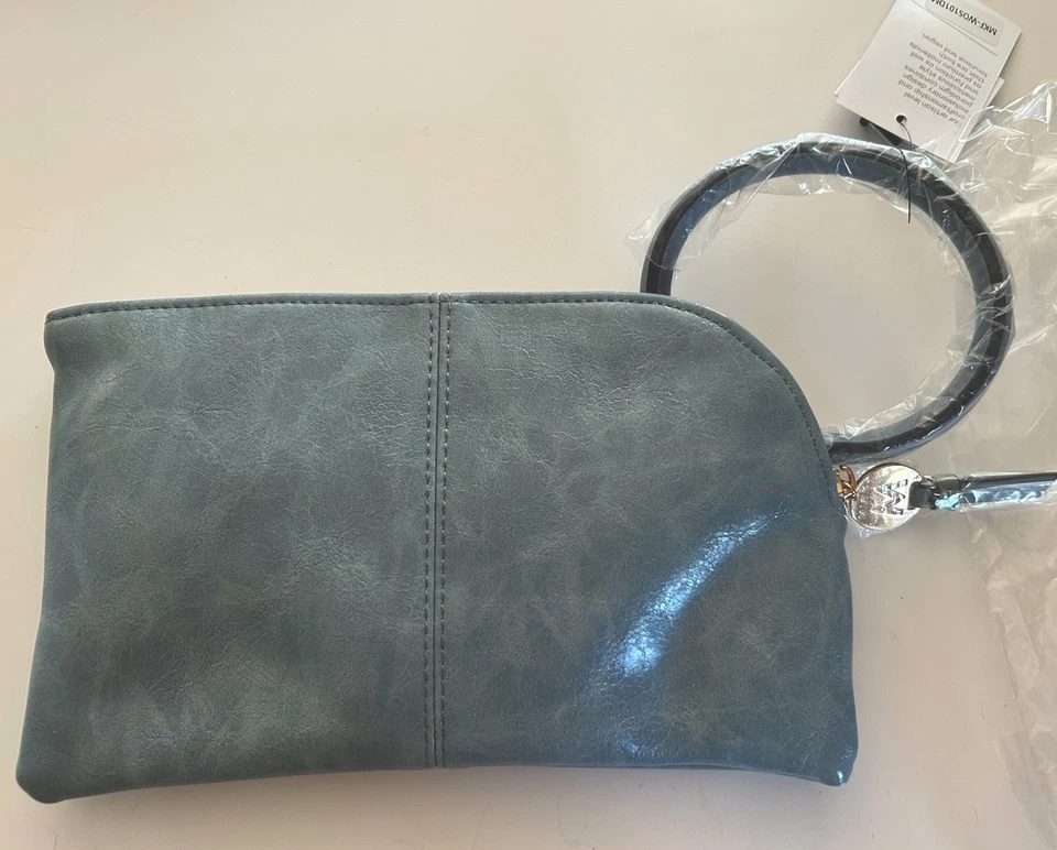 Bolso de mano sin asas/muñequera MKF Collection Simone cuero vegano para mujer de Mia k Denim Foto 3 de 4