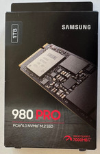 Samsung 980 PRO 1TB SSD PCIe 4.0 x 4 M.2 Internal Solid State Drive New in Box