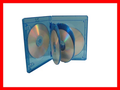 New 1 VIVA ELITE Blu-Ray Replace Case Holds 6 Discs (6 Tray) 15mm Storage Box - Image 1 of 2