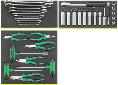 Stahlwille TOOL SET IN TOOL-CONTROL TRAY-SYSTEM 97830821 Set with  66 Psc. 1120/
