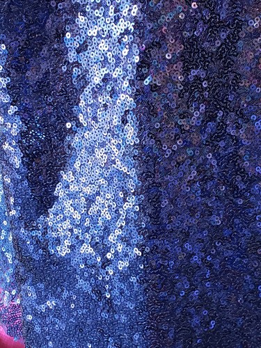 5 Yards MINI DISC SEQUIN GLITZ NYLON MESH FABRIC BACK DROP SASH OVERLAY 15 Color - Picture 47 of 59