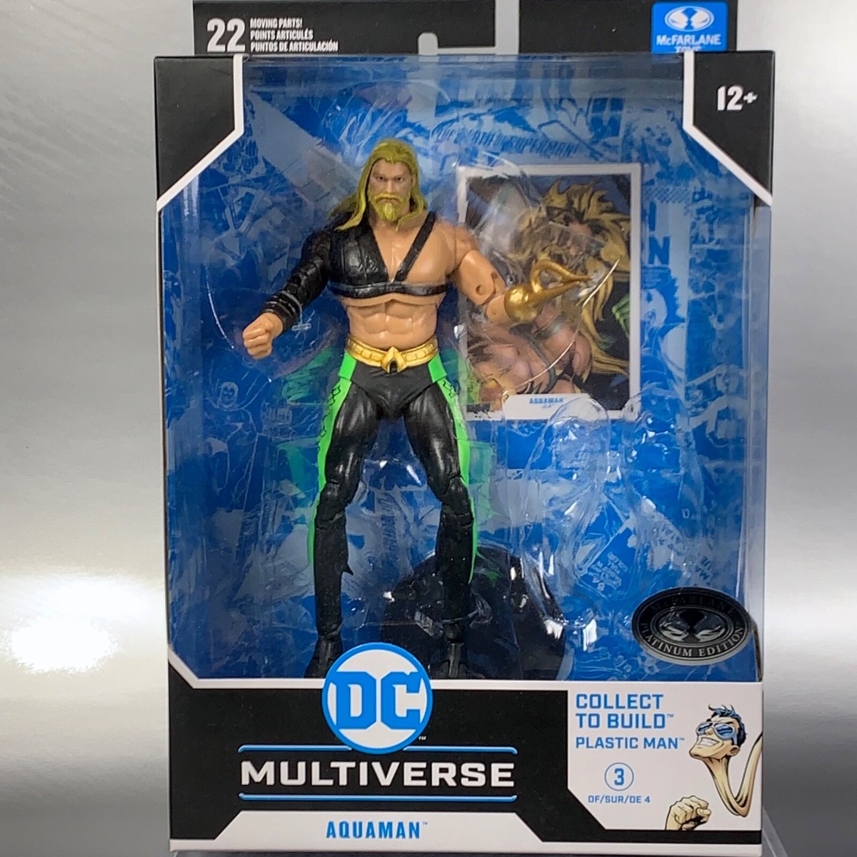 【2点購入150円引】そんなこともあるかもね　アヴィ　マージョリー・プライスマン McFarlane DC Multiverse JLA AQUAMAN Platinum Chase Figure (No