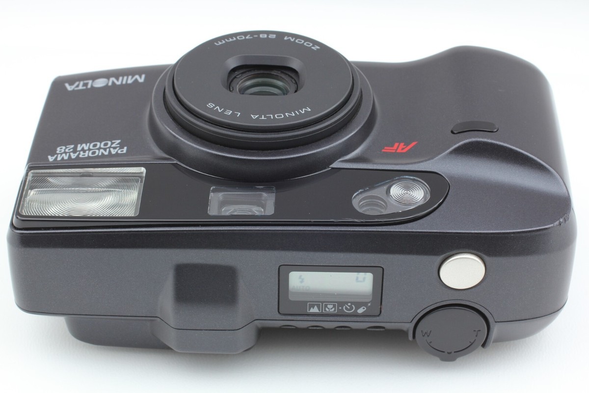 フィルムカメラ Minolta PANORAMA ZOOM 28 F0626-12e p Minolta Panorama Zoom 28 - Camera – Kamerastore