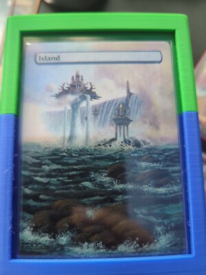 MTG Island Hand Painted MTG Alter