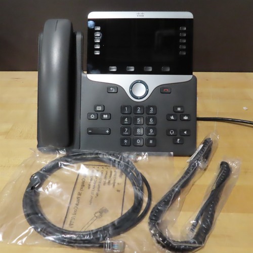 CISCO 8851 VoIP Video Endpoint IP 8800 Series w/ Base handset CP-8851-3PCC-K9 - 第 1/3 張圖片