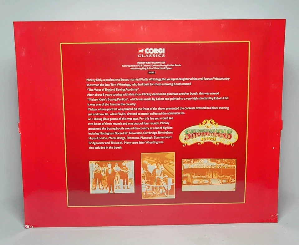 Corgi Classics Mickey Kiely Limited Edition Boxing Set 316 of 5000 Open Box - Image 3 of 4