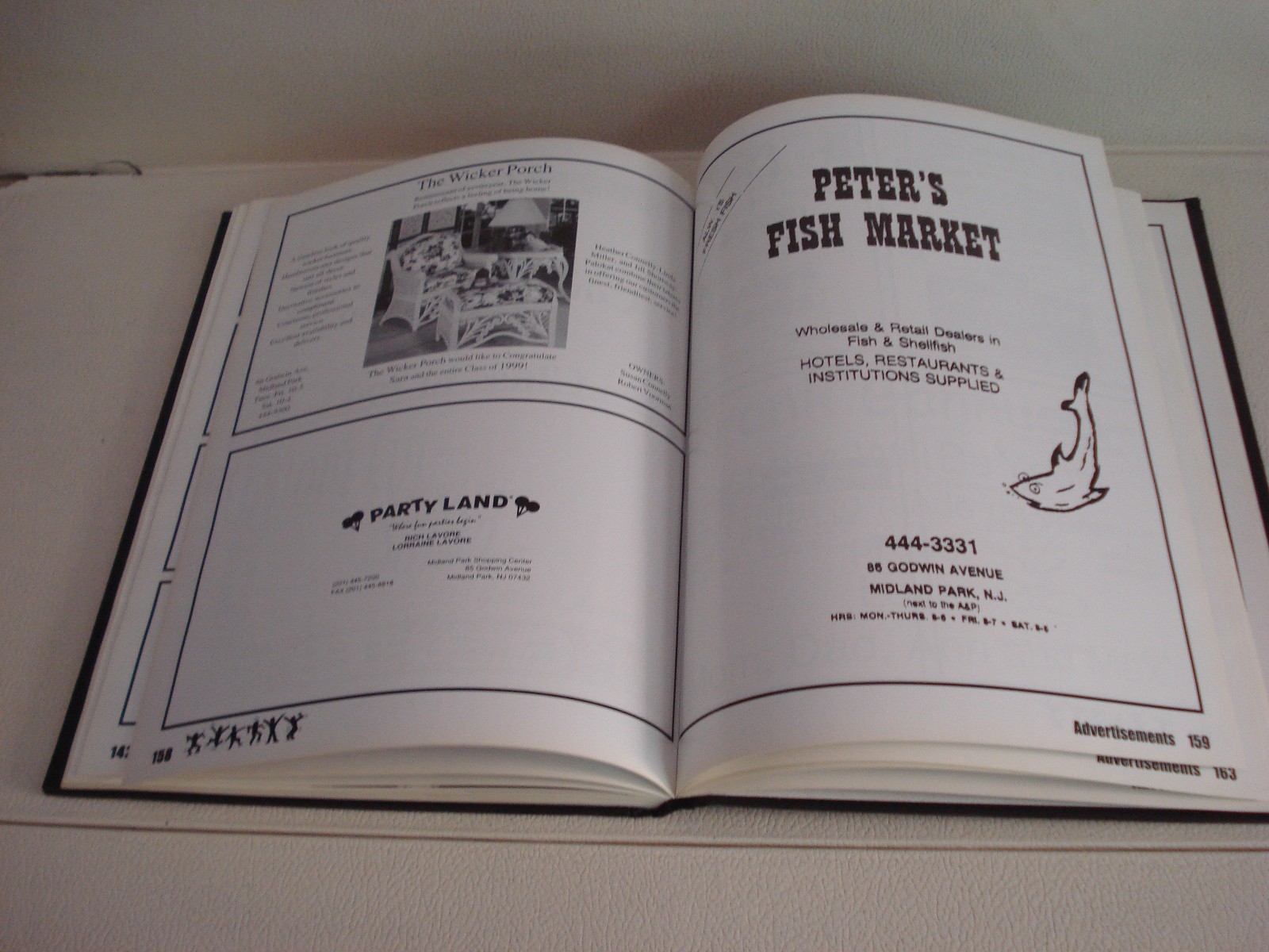 Class of 1999 MIDLAND PARK HIGH SCHOOL YEARBOOK NJ New Jersey Pics