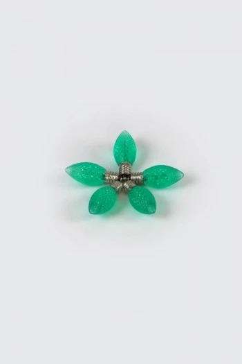 LED C9 LED Light Bulb GREEN Faceted CHRISTMAS Replacement 5 Diode E17 Base NEW - Image 3 of 3