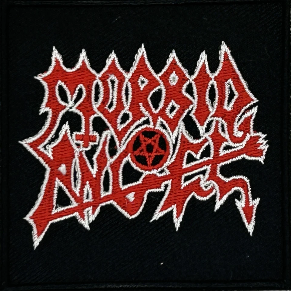 Morbid Angel Death Metal Band Applique Embroidered Iron on Patch